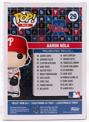Aaron Nola Signed Phillies #29 Funko Pop! Vinyl Figure (Beckett) (Online Order Only)
