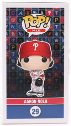 Aaron Nola Signed Phillies #29 Funko Pop! Vinyl Figure (Beckett) (Online Order Only)