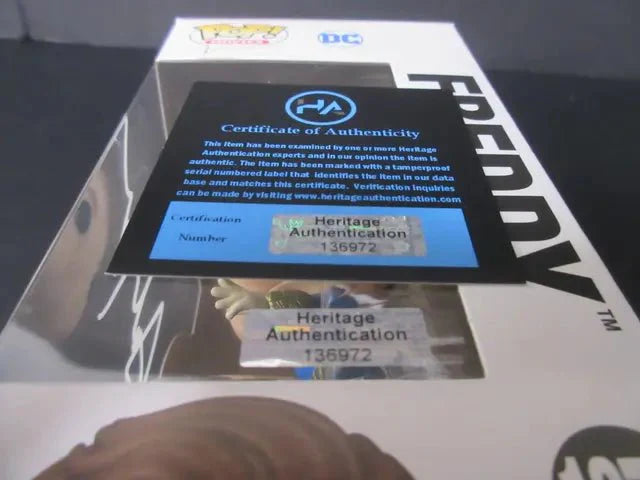 Adam Brody Signed Funko Pop Shazam! #1278 Heritage COA (Online Order Only)