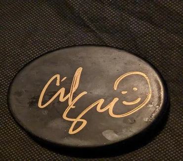 Adam Sandler Auto Signed Hockey Puck with coa 114881 (Online Order Only)