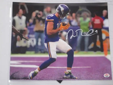 Adam Thielen of the Minnesota Vikings signed autographed 8x10 photo PAAS COA 193 (Online Order Only)