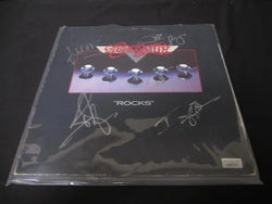 Aerosmith Band Signed Album "Rocks" Direct COA (Online Order Only)