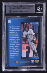 Alex Rodriguez Signed 1994 SP Holoviews #33 RC (BGS) Rookie Card (Online Order Only)