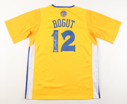 Andrew Bogut Signed Warriors Jersey (PSA) (Online Order Only)