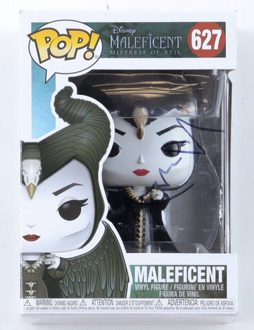 Angelina Jolie Signed "Maleficent Mistress of Evil" #627 Maleficent Funko Pop! Vinyl Figure (ACOA) (Online Order Only)