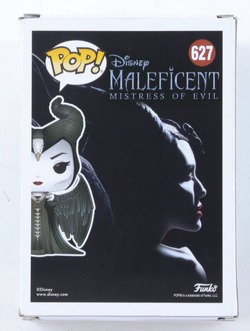 Angelina Jolie Signed "Maleficent Mistress of Evil" #627 Maleficent Funko Pop! Vinyl Figure (ACOA) (Online Order Only)