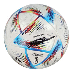Ansu Fati Signed 2022 FIFA World Cup Logo Soccer Ball (JSA & PIA) (Online Order Only)