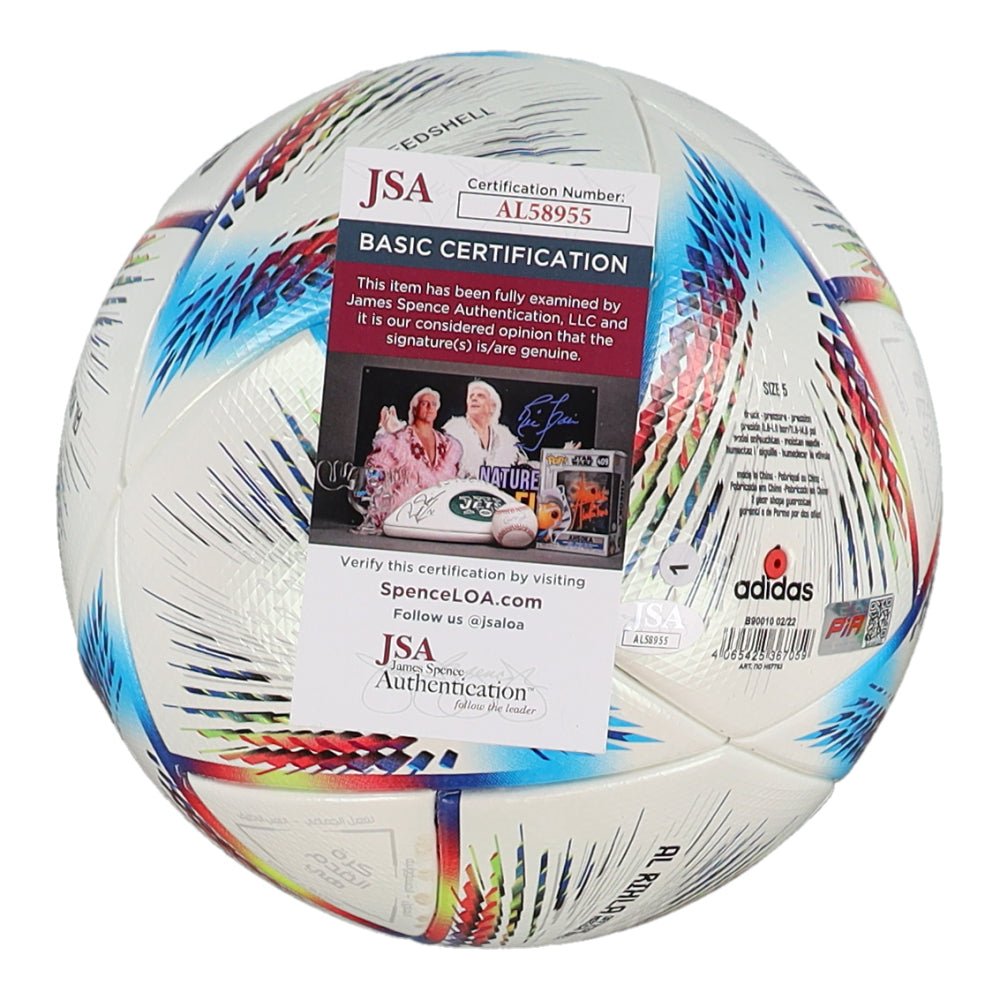 Ansu Fati Signed 2022 FIFA World Cup Logo Soccer Ball (JSA & PIA) (Online Order Only)