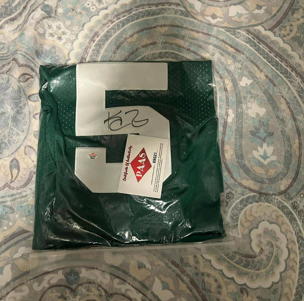 Autographed Boston Celtics Kevin Garnett Hardwood Classic (Online Order Only)