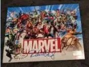 Autographed Robert Downey Jr, Jon Bernthal & Brie Larson.stan lee autographed 8x10 photo with coa (Online Order Only)