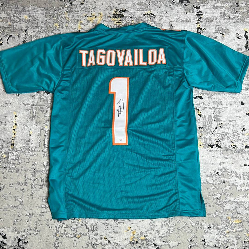Autographed  Tua Tagovailoa Miami Dolphins Jersey (Online Order Only)