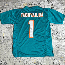 Autographed  Tua Tagovailoa Miami Dolphins Jersey (Online Order Only)