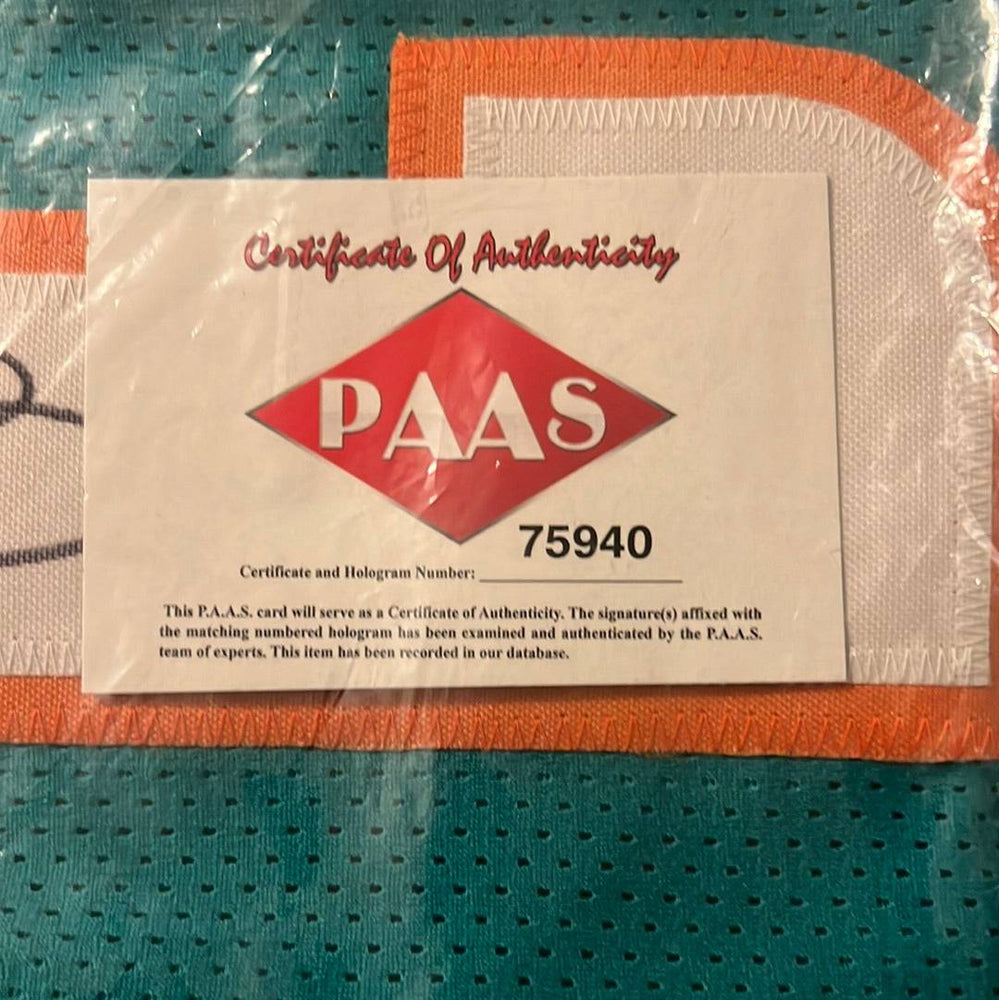 Autographed  Tua Tagovailoa Miami Dolphins Jersey (Online Order Only)