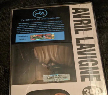 Avril Lavigne autographed Funko Pop figure 390 with COA 137431 (Online Order Only)