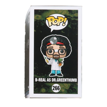 B-Real Signed "Cypress Hill" #266 B-Real as Dr. Greenthumb Funko Pop! Vinyl Figure (Beckett) (Online Order Only)