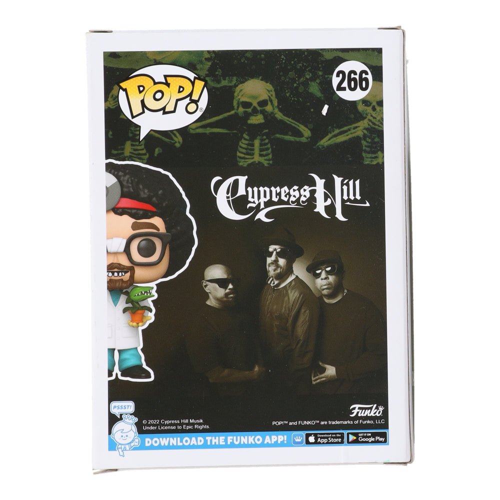 B-Real Signed "Cypress Hill" #266 B-Real as Dr. Greenthumb Funko Pop! Vinyl Figure (Beckett) (Online Order Only)