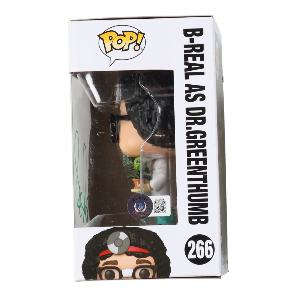 B-Real Signed "Cypress Hill" #266 B-Real as Dr. Greenthumb Funko Pop! Vinyl Figure (Beckett) (Online Order Only)