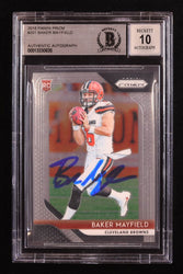 Baker Mayfield Signed 2018 Panini Prizm #201 RC (BGS | Autograph Grade 10) (Online Order Only)