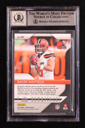 Baker Mayfield Signed 2018 Panini Prizm #201 RC (BGS | Autograph Grade 10) (Online Order Only)