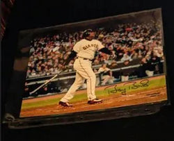 Barry Bonds autographed 8x10 photo with coa (Online Order Only)