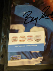 Barry Sanders autographed beckett magazine with coa (Online Order Only)