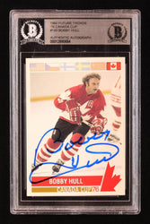 Bobby Hull Signed 1992 Future Trends '76 Canada Cup #142 (BGS) Beckett (Online Order Only)