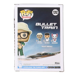 Brad Pitt Signed "Bullet Train" #1292 Ladybug Funko Pop! Vinyl Figure (Beckett) (Online Order Only)