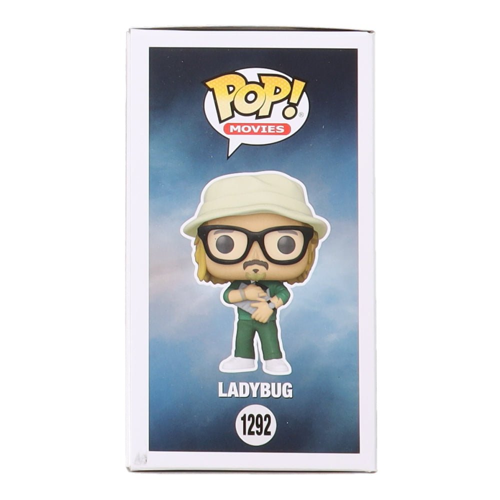 Brad Pitt Signed "Bullet Train" #1292 Ladybug Funko Pop! Vinyl Figure (Beckett) (Online Order Only)