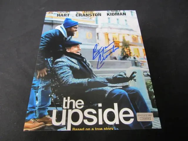 Bryan Cranston Signed "The Upside" 8x10 Photo Certified w COA 2364908 (Online Order Only)