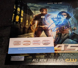 Carlos Valdes (flash) autographed 8x10 photo with coa (Online Order Only)