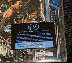 Chadwick Boseman Black Panther autographed 8x10 photo with coa (Online Order Only)