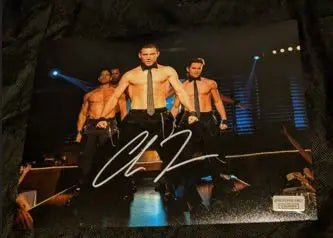Channing Tatum Magic Mike autographed 8x10 photo with COA (Online Order Only)