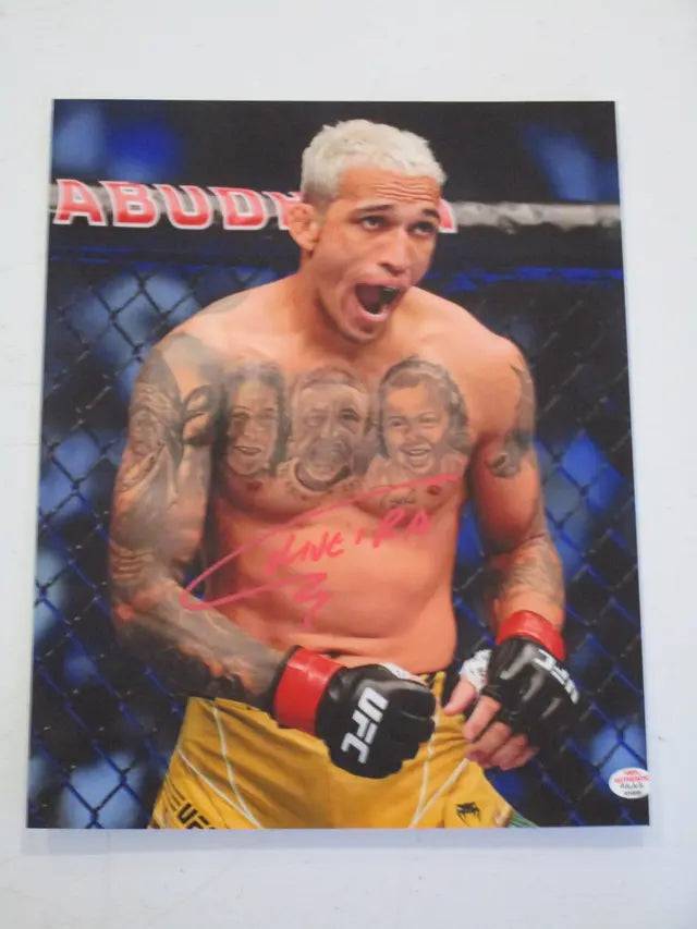 Charles Oliveria signed autographed 8x10 photo PAAS COA 005 (Online Order Only)