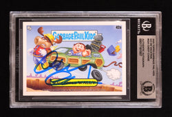 Chevy Chase Signed 2023 Topps Garbage Pail Kids Go On Vacation #42B (BGS) Clark Griswold (Online Order Only)