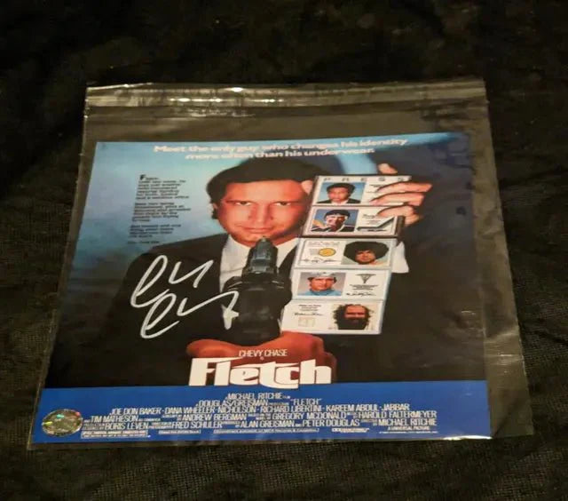 Chevy ChaseFletch autographed 8x10 photo with COA (Online Order Only)
