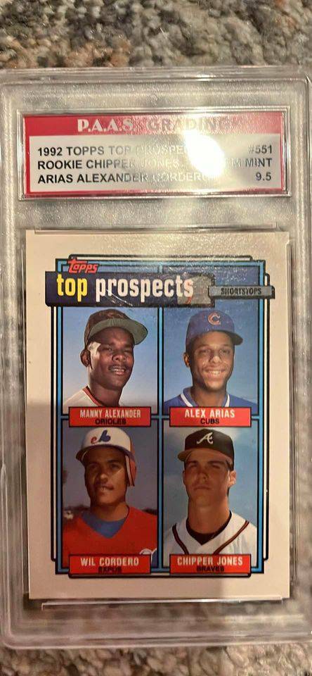 Chipper Jones Card (Online Order Only)