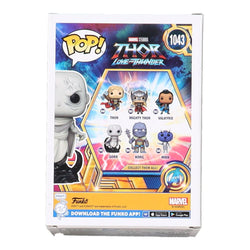 Christian Bale Signed "Thor Love & Thunder" #1043 Gorr Funko Pop! Vinyl Figure (Beckett) (Online Order Only)