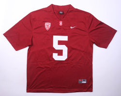 Christian McCaffrey Signed Jersey (PSA) Stanford Cardinal in XL (Online Order Only)