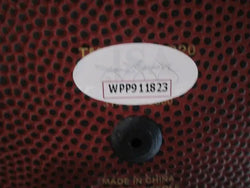 Christian Okoye of the KC Chiefs signed autographed logo football JSA COA 823 (Online Order Only)
