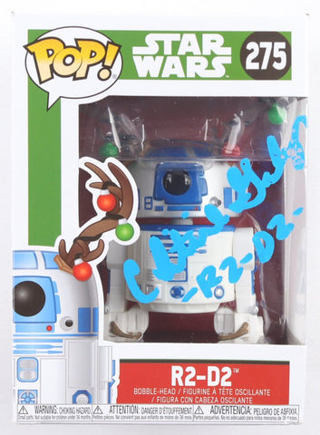 Christine Galey Signed "Star Wars" #275 R2-D2 Funko Pop! Bobble Head Vinyl Figure Inscribed "-R2-D2-" (JSA) (Online Order Only)