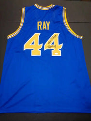 Clifford Ray Golden State Warriors Autographed & Inscribed Custom Basketball Jersey JSA W coa (Online Order Only)