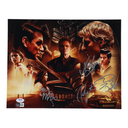 "Cobra Kai" 11x14 Photo Signed by (4) with Mary Mouser, Peyton List, Xolo Mariduena & Jacob Bertrand (Beckett) (Online Order Only)
