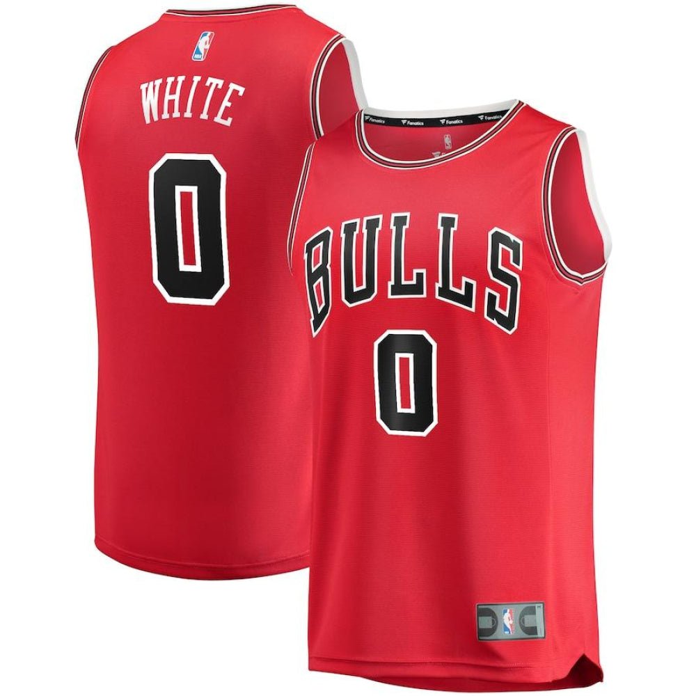 Coby White Chicago Bulls Fanatics fast Break Replica Jersey Red - Icon Edition Size Large (Online Order Only)