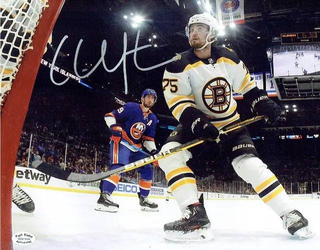 Connor Clifton Boston Bruins Autographed 8x10 Photo Full Time coa (Online Order Only)