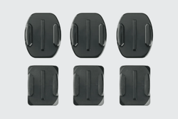 Curved + Flat Adhesive Mounts 3 Curved + 3 Flat Sticky GoPro Mounts (Online Order Only)