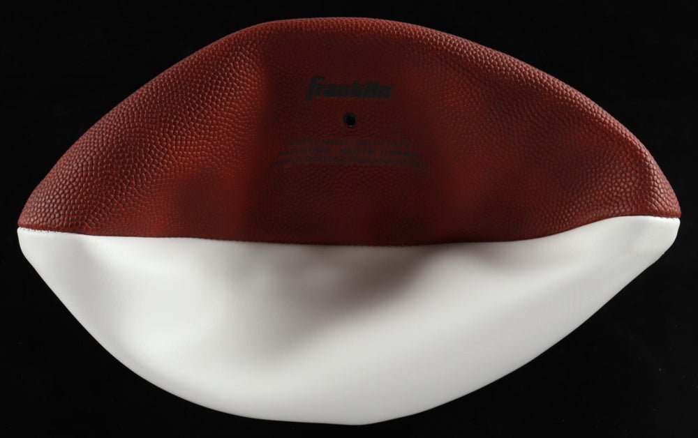 Dak Prescott Signed Cowboys Logo Football (Fanatics) (Online Order Only)