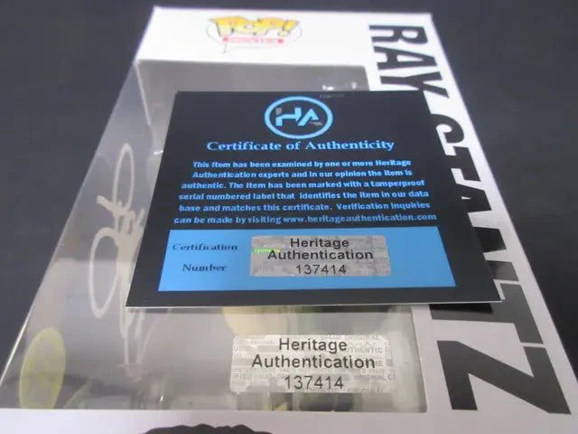 Dan Aykroyd Signed Funko Pop Ghostbusters #1510 Ray Stantz Signed Funko Pop Heritage COA 137414 (Online Order Only)