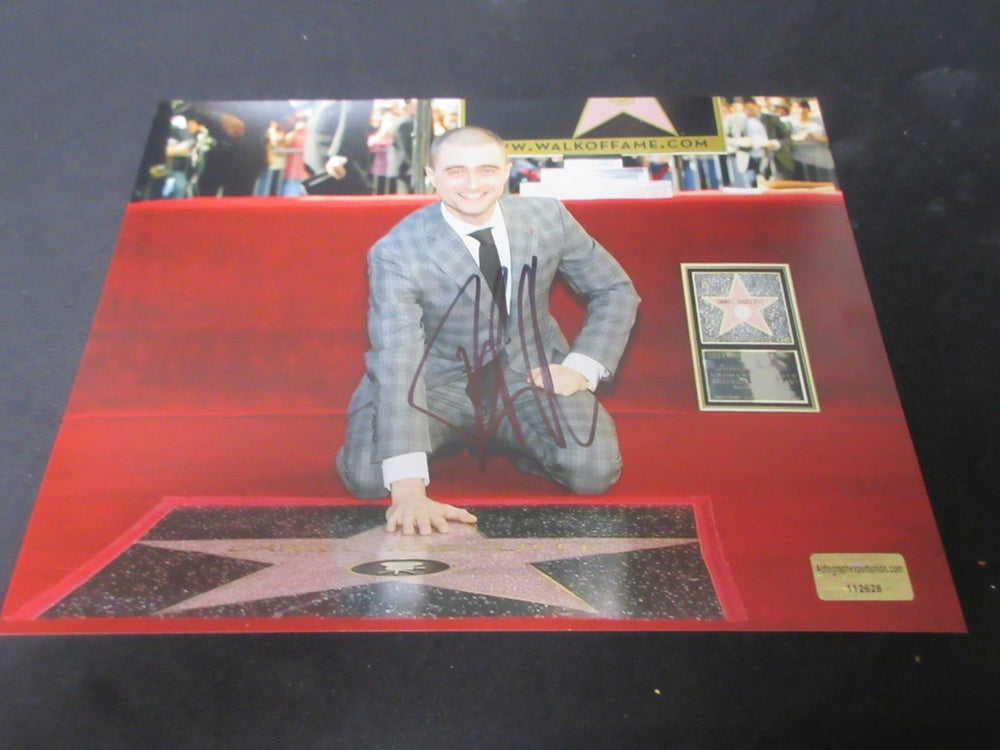 Daniel Radcliffe Signed 8x10 Photo EUA COA (Online Order Only)