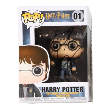 Daniel Radcliffe Signed "Harry Potter" #01 Harry Potter Funko Pop! Vinyl Figure (JSA) (Online Order Only)