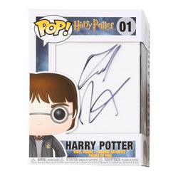 Daniel Radcliffe Signed "Harry Potter" #01 Harry Potter Funko Pop! Vinyl Figure (JSA) (Online Order Only)